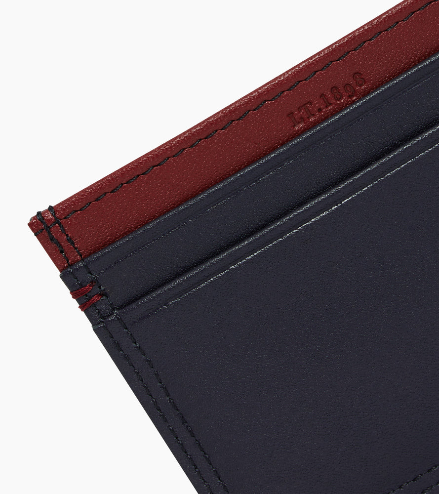 Porte cartes Martin en cuir lisse