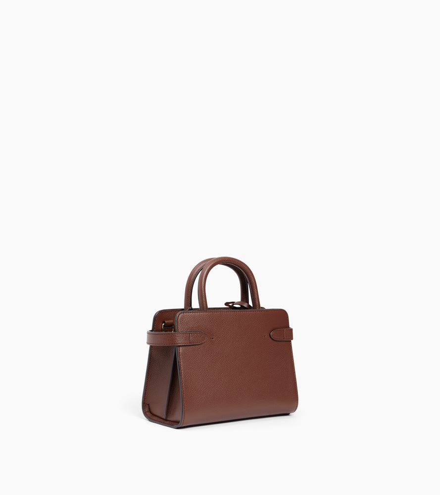 Petit sac à main Emilie en cuir grainé