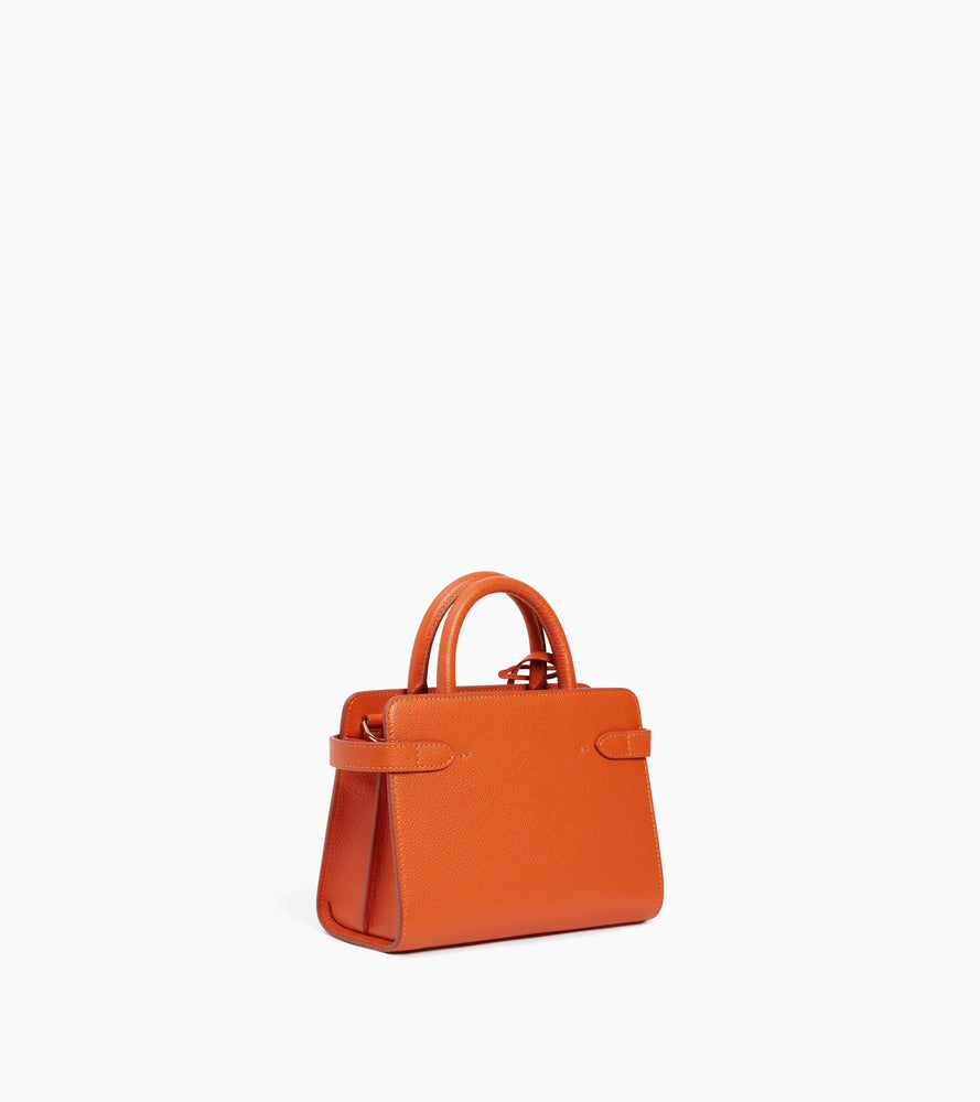 Petit sac à main Emilie en cuir grainé