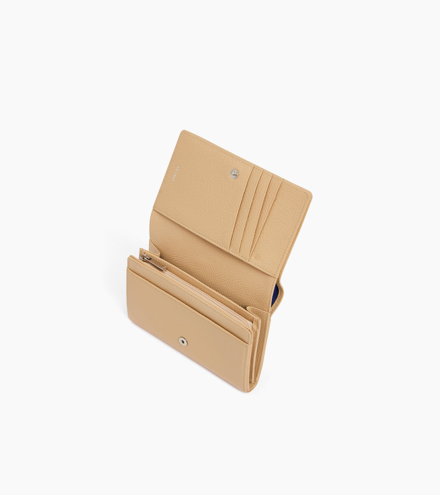 Portefeuille Emilie en cuir grainé