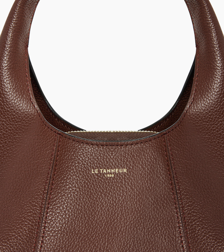 Petit sac à main Juliette en cuir grainé