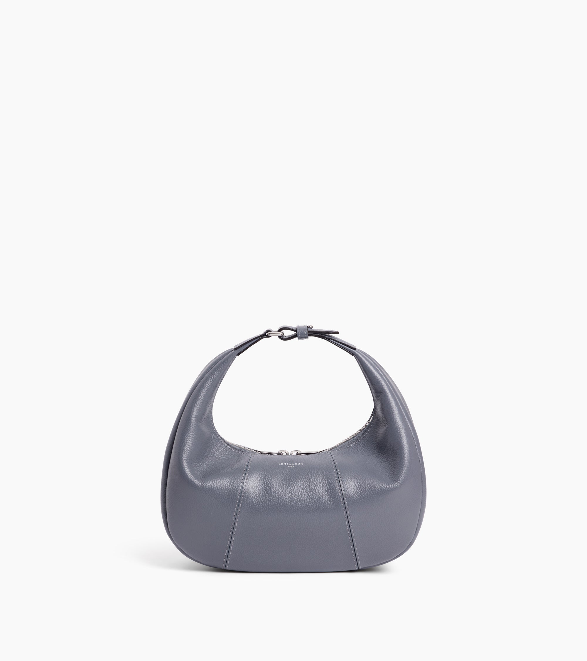 Juliette small hobo bag in grained leather